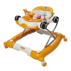 유토이 4in1 걸음마 학습보행기, 오렌지, 1개