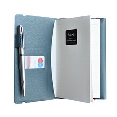 PLEPIC Twin 商務筆記本, 冷灰色, 1個