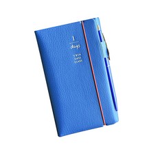 PLEPIC Twin 商務筆記本, 海軍藍, 1個