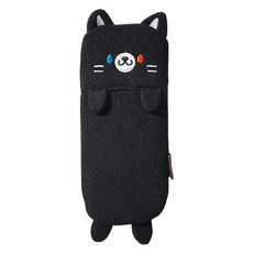 投影動物超薄鉛筆袋, 黑貓, 1個