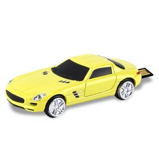 Kalron 萊姆跑車汽車造型腳掌USB隨身碟, 128GB, 1個