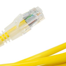 마하링크 CAT.6 LS전선 UTP 랜케이블 CP-0609, 옐로우, 1개, 5m