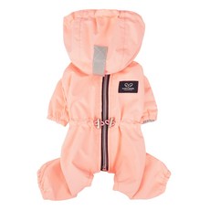 PUPPY ANGEL MAGAGIO 母犬用狗狗雨衣連身褲 OW463, 489 粉紅色