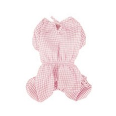 PUPPY ANGEL 格紋蓬蓬吊帶褲 狗狗服飾 OR345, 521 紫色