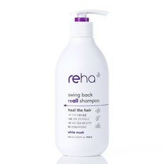reha Swing Back Reall強健髮根洗髮精 白麝香, 500ml, 1個