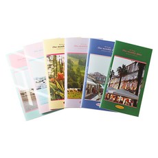 Iciel design 歐洲One Monthly Photo Diary筆記本, 卡普里島，捷克共和國，鬱金香，威尼斯，克羅地亞，瑞士