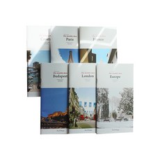 Iciel design one monthly photo diary 我的歐洲 6件組, 混色, 1套