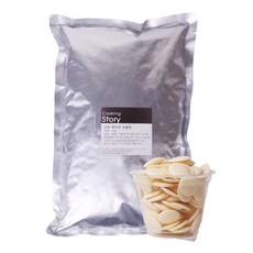 Cookingstory 白巧克力 鈕扣型, 1包, 1kg