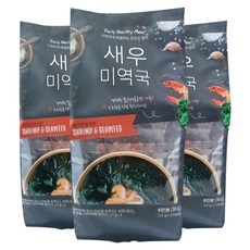 AHN-OK NAM 安玉南蝦即食紫菜湯, 36g, 3包