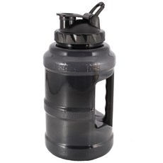 大容量運動用水壺, 2.5L, 黑色