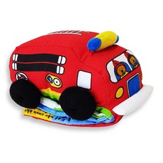 움직이는 자동차 헝겊책 북유럽토이북, 애앵애앵 소방차, 사파리