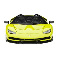 AUTOart 複製品蘭博基尼 Centenario Roadster 模型車 AA791181GR, 綠色