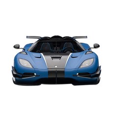 AUTOart 複製 Konisheg ONE 模型車 AA790184MBL, 啞光藍