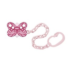 NUK 造型奶嘴鍊, 蝴蝶款, 1組