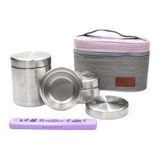 LILFANT Frozen 2 All-Sten 保溫袋午餐套組, 混色, 1套