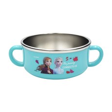 LILFANT 冰雪奇緣2防滑不鏽鋼手把碗, 混色, 1入