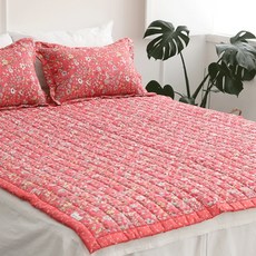 碎花保潔墊, 紅色