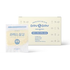 데이앤데이 라텍스장갑 M, 2개입, 15개, 중(M)
