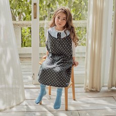 TABLIER 女童冬季翻領無袖睡袍