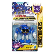 Hasbro 孩之寶 變形金剛 Cyberverse 戰士 聲波 機器人 玩具, 混色
