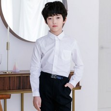 JACKID 男童素色長袖襯衫