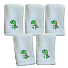 SEMOMS 幼稚園毛巾, 恐龍款, 5入