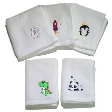 SEMOMS 男童幼稚園毛巾組 5款, 動物款, 1組