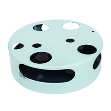 DING DONG PET 貓獵人羽毛自動玩具, 藍色, 1個