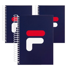 FILA 斐樂 WONNIE FRIENDS聯名線圈素描本 WONNIE款 180g, 150*210*13mm, 3入