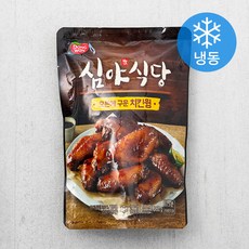 동원 심야식당 오븐에 구운 치킨윙 (냉동), 360g, 1개