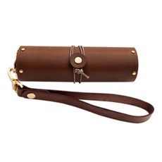 Blanchénine Beauty Multi Case 圓形小號 Minja 手帶, 棕色的, 1個