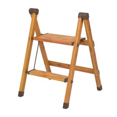 코끼리리빙 접이식 슬림 스툴 사다리 2단 알루미늄, 1개