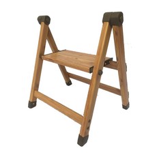 코끼리리빙 접이식 슬림 스툴 사다리 1단 알루미늄, 1개