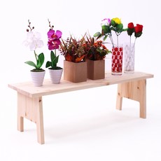 沒藥樹紅松實木花盆展示架多架子750 x 240 x 240 mm, 單色, 一級