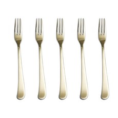 柔和金色茶叉, 5個, 茶叉 5入