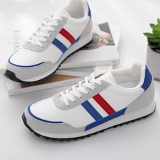 그래고 피스 라이닝 가죽 스니커즈