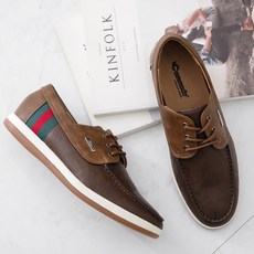 GODSHOE 男士Hilsa三線皮革樂福鞋