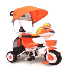 뽀로로 큐티원 접이식 자전거 + 바람막이커버 세트, 혼합 색상, 1개