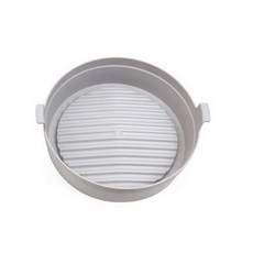 LILA DAMDA 微波爐空氣炸鍋專用容器架, 灰色, 1個