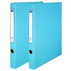 A4透明文件夾 30頁, 天藍色, 2個