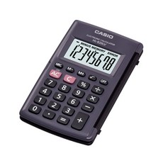 카시오 휴대형 계산기 HL-820LV BK, 혼합색상, 1개