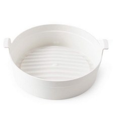 LILA 微波爐氣炸鍋專用容器, 象牙, 1個