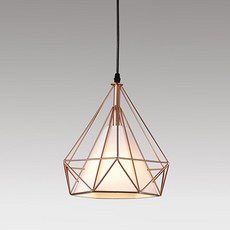 식탁등 카페조명 주방등 소 BK008-C, 로즈골드