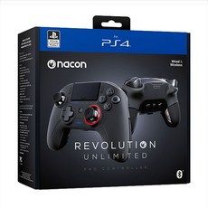 PS4 나콘 레볼루션 언리미티드 프로 컨트롤러 V3 유무선, BB4462, 1세트