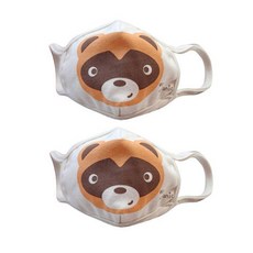 Eco organic 印花3D立體口罩 2入