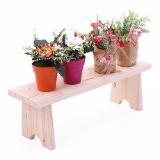 沒藥樹紅松實木多架花盆展示架 500 x 140 x 160 cm, 單色, 一級