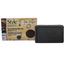 Style AROMATHERAPY 海鹽黑泥皂, 120g, 1個