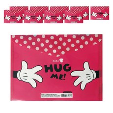 1977 ATTO 迪士尼米奇米妮魔術貼 PP 水平信封隨機出貨, 10個, A4