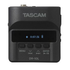 TASCAM 領夾式麥克風錄音機, DR-10L, 黑色