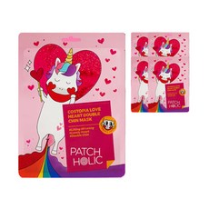 PATCH HOLIC Color Pick愛心造型眼部和下巴緊緻面膜, 1件, 5個